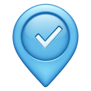Palomita azul de verificado tiktok sticker