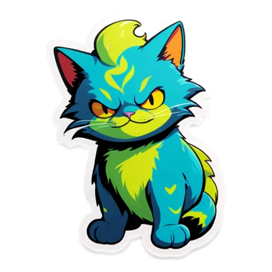 Zesty sassy giga chat male sticker