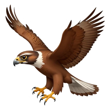 Flying Falcon sticker