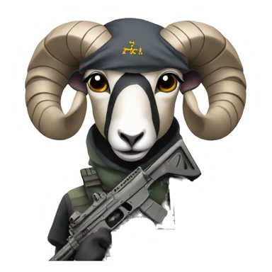 Counterterrorism RAM sticker