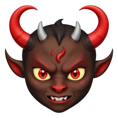 black devil sticker