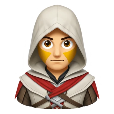 Assassin creed emoji smaler smaler sticker