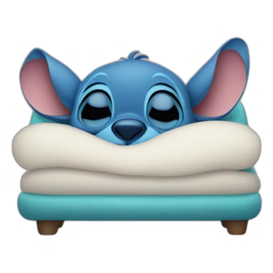 Sleeping stitch disney sticker