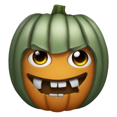 gangsta pumpkin sticker