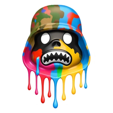 Сделай логотип Bape sticker