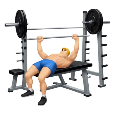 close-grip flat-benchpress sticker