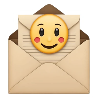 A letter
Emoji

 sticker