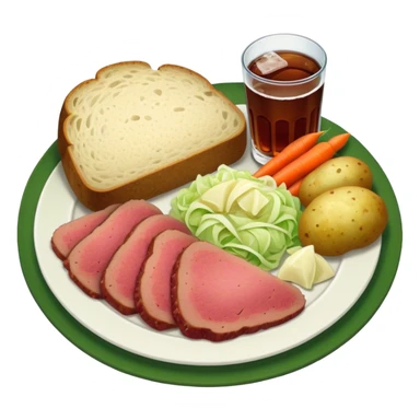 Happy st Patrick’s day dinner  sticker