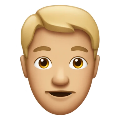 emoji with rolls of saggy skin and 2 chins  sticker