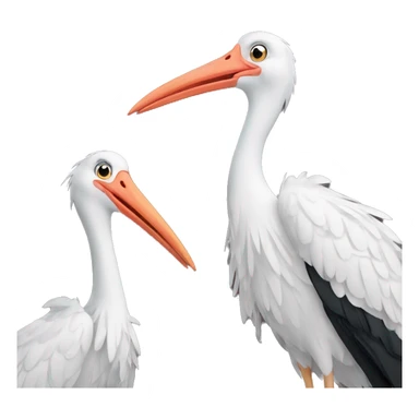 Storks  sticker