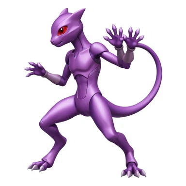 Genesect-Mewtwo-Fakémon-hybrid-creature (full body)  sticker