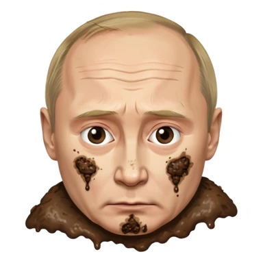 путин в какашках sticker