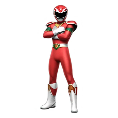 Power ranger full body sticker