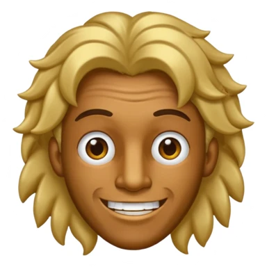 Faça um homem pardo com cabelo curto com dente de ouro sticker