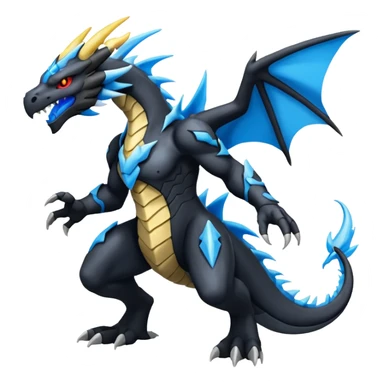 Haxorus-Zekrom-fusion (full body) sticker