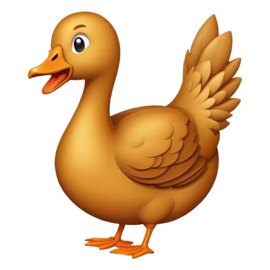 cooked silly goose emoji for slack sticker
