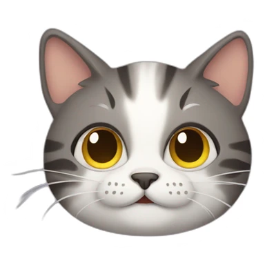 cat-travelling sticker