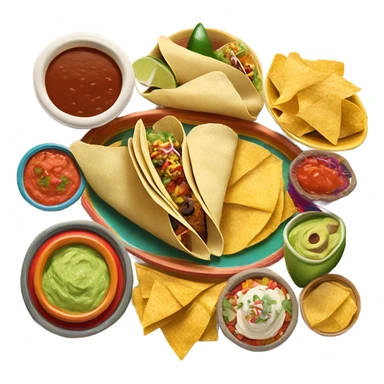 Mexican food  sticker