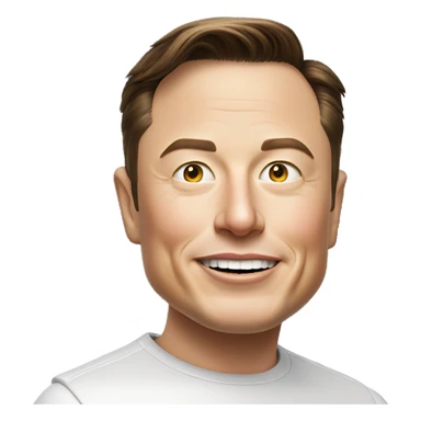 elon musk siling  sticker