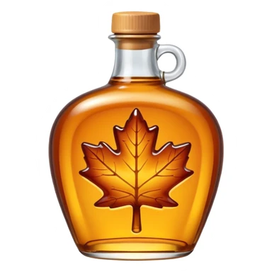 maple syrup sticker