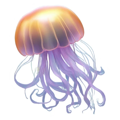 Jellyfish sticker