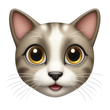 Coquette cat sticker