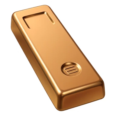 bronze bullion no symbol sticker