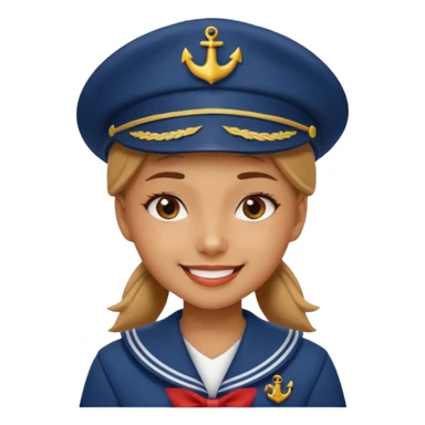 girl sailor sticker