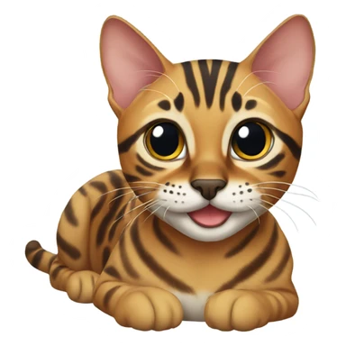 Bengal cat sticker