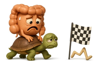  EMOJI STILE IPHONE 3D DI UN INTESTINO CON ESPRESSIONE ANGOSCIATA CHE CAMMINA SEDUTO IN GROPPA SUL GUSCIO DI UNA TARTARUGA IN ATTESA ESTENUANTE DI RAGGIUNGERE UN TRAGUARDO POCO PIù AVANTI, SULLA LORO DESTRA. IL TRAGUARDO è UNA BANDIERA A DUE PIEDI CON FASCIA A SCACCHI BIANCHI E NERI. iperrealistico 4k sticker