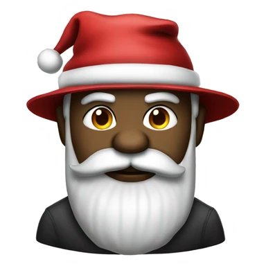 Gangster Santa  sticker