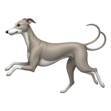 Running Greyhound sticker