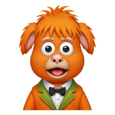 Beaker Muppets sticker