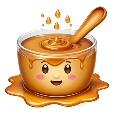 Salted caramel sticker