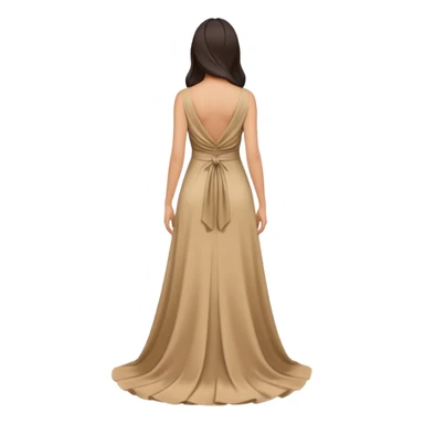 anonymous asian female person standing view from the back sticker