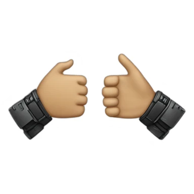 terminator handshaking chat gpt sticker