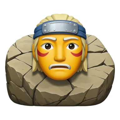 Hokage Rock in naruto sticker