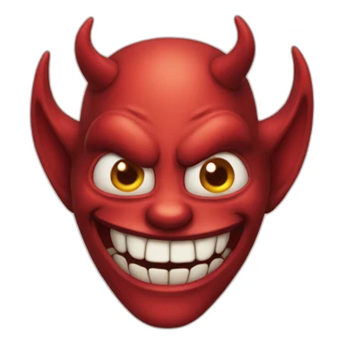 Devil giggle  sticker