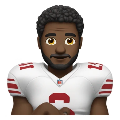 Me watching football  sticker