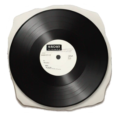 Vinyl record emoji sticker