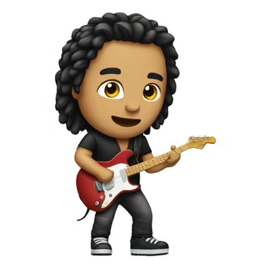 Chitarrista rock sticker