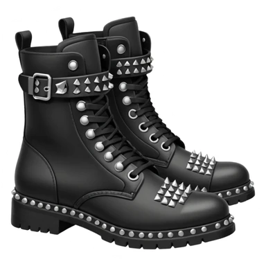 Punk boots sticker