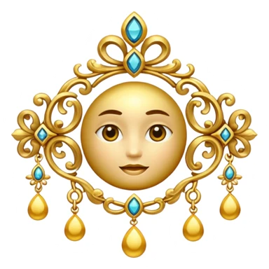 gold and jewelry sticker