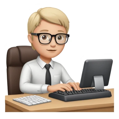 officeworker sticker