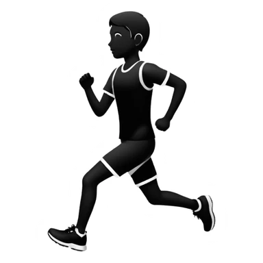 Regular physical activity icon sticker