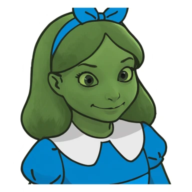 alice in wonderland sticker