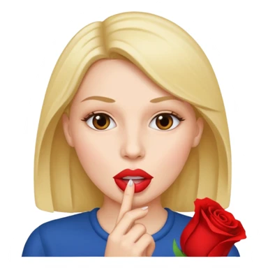 A woman with a big breast and ass. Sucking  a BBC  sticker