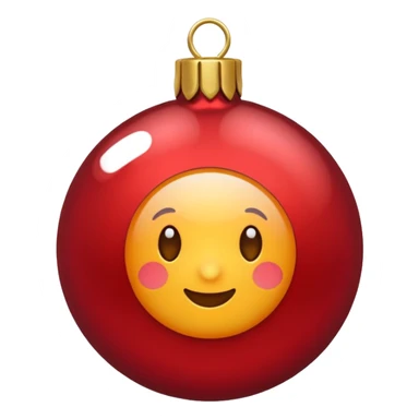 Christmas emoji sticker