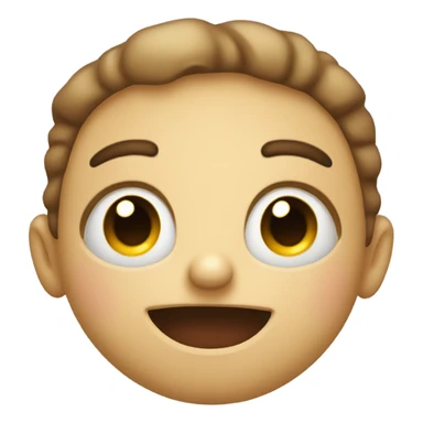 big eyes mouth closed puffy cheeks smiling tears in eyez sticker