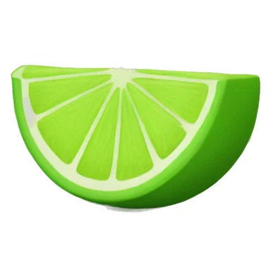 lime wedge sticker